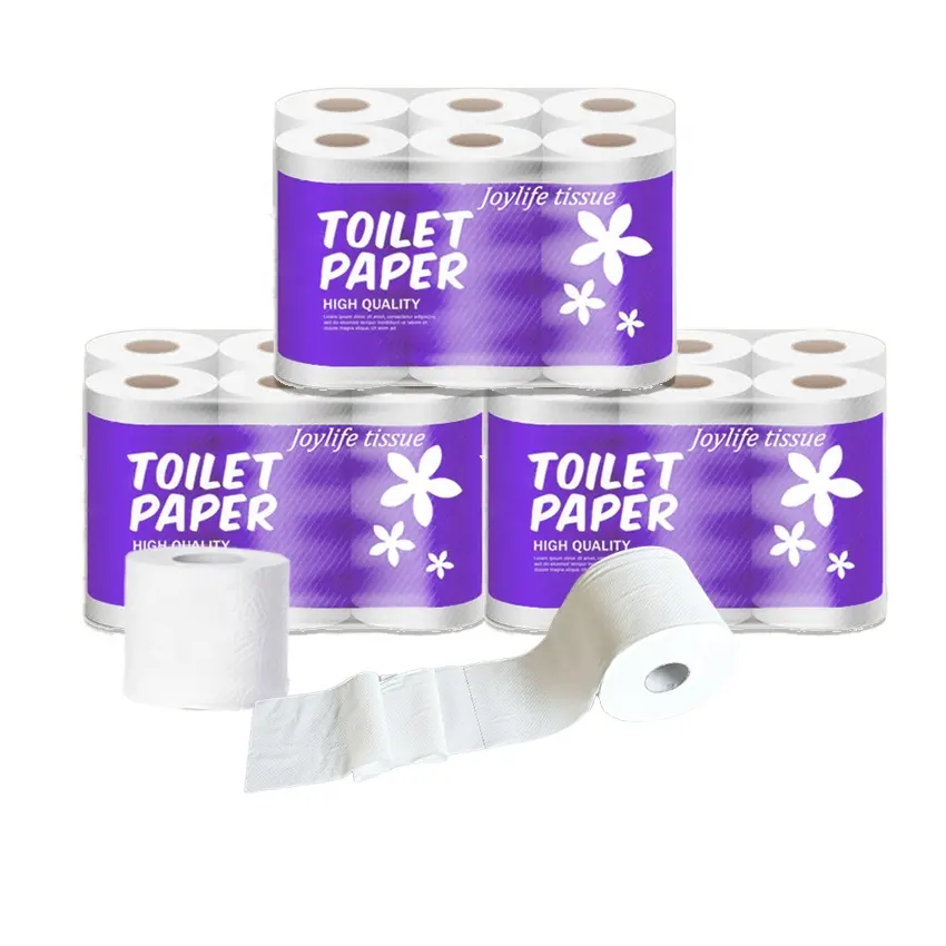 Nieuwe Goedkope Toiletpapier Kleine Rol Toiletpapier Papier Met Logo Maagdelijke Pulp Ultra Zachte Toiletpapierrollen