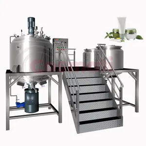 Fabrieksaanbod Mixer Kokosmelksuiker Honing Mengtanks Verwarmingstank Met Mixer Kleine Tank Agitator Mixer