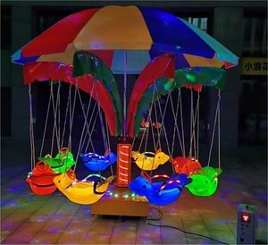 Hot Sale Factory Price Attraction Garden Kids Game Swing Fish Kids <b>Amusement</b> Park Rides Carousel Arcade <b>Machine</b> - Product Image 2