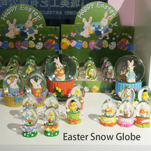 OEM tùy chỉnh resin Craft động vật nước quả cầu trong Glass <span class=keywords><strong>Globe</strong></span>, Giáng sinh trang trí tuyết bóng tùy chỉnh Quả cầu tuyết với âm nhạc hoặc <span class=keywords><strong>LED</strong></span> - Product Image 3