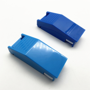 Cortador de pastillas de transporte de <span class=keywords><strong>Farmacia</strong></span> de bolsillo Mini profesional azul portátil de buena calidad cortador de tabletas de plástico - Product Image 6