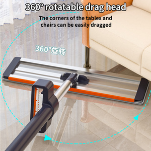 <span class=keywords><strong>50cm</strong></span> in lega di alluminio Ultra-Fine fibra <span class=keywords><strong>Mop</strong></span> Multi-funzionale e resistente per la pulizia del pavimento domestico Set di strumenti ingranditi - Product Image 2