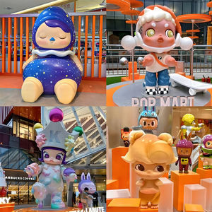 555 figura de Arte de dibujos animados creativos estatuas mascotas personalizadas anime IP personaje pintado muñecas centro comercial decoraciones esculturas de arte - Product Image 4