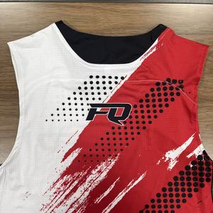 Tinh Khiết Tùy Chỉnh Bóng Chuyền Không Tay Singlets 100% Polyester Thiết Kế Của Riêng Bạn Người Đàn Ông Không Tay Bóng Chuyền V-Cổ Đồng Phục Cho Teamwear - Product Image 5