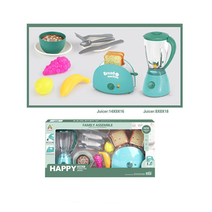 Vente flash : Mini cuisine électrique avec blender, bouilloire, four, jeu de rôle, jeu de simulation avec lumières et sons - Product Image 5