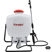 Farmjet 15L/ 20L Gallons Réservoir en plastique antidéflagrant Sac à dos agricole Pulvérisateur manuel