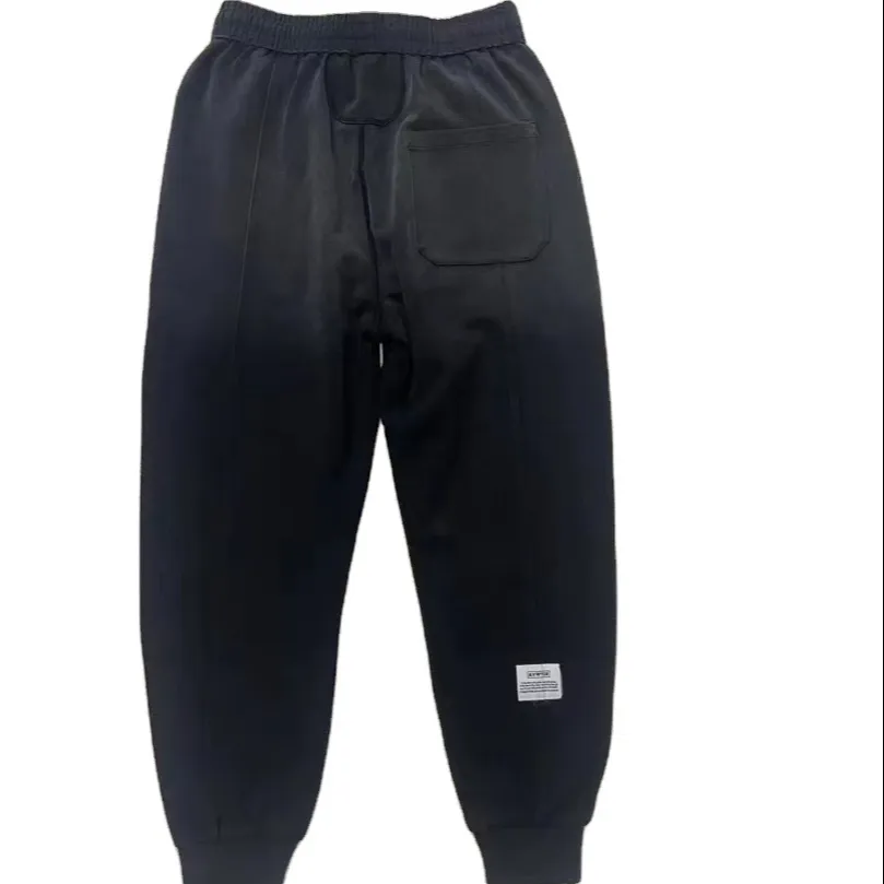 Miglior prezzo abbigliamento Stocklot moda pantaloni da uomo grigio scuro materiale elasticizzato indumento stock lotto pronto per la vendita