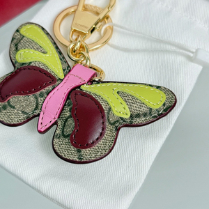 Pendentif de sac unisexe en cuir PU de luxe, motif papillon G, décontracté/sportif, avec nœud créatif, breloque décorative pour <span class=keywords><strong>poupée</strong></span>, bijou à suspendre - Product Image 4