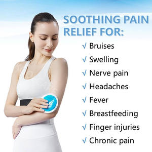 Impacco di ghiaccio riutilizzabile in Gel con supporto in tessuto impacco freddo caldo per pronto soccorso lesioni per bambini saggezza dente <span class=keywords><strong>allattamento</strong></span> al seno mal di testa - Product Image 6