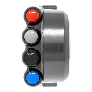 Cache de commande d'accélérateur avec interrupteur de guidon intégré pour BMW S 1000 RR (Racing) (Titane) - Product Image 1