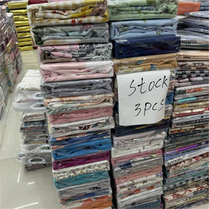 Biancheria da letto ad alto peso 3 pz morbido cotone Queen size 100% Set di biancheria da letto famiglia in magazzino - Product Image 1