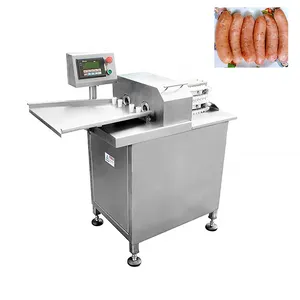 Elektrische Edelstahl wurst Verbindungs maschine Wurst knoten maschine Wurst binde maschine