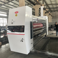 ZHENHUA-SYKM automatique boîte ondulée couleur Flexo impression rainurage Die empileur Type couleur Flexo plomb bord chargeur Machine