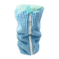 Voyage Portable Organisateur Chenille Microfibre Chaussure Sac De Nettoyage Lavable Résistant À La Déchirure Réutilisable Maille Paniers À Linge Paniers