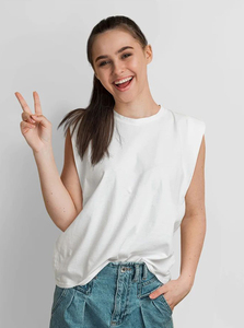 Áo ba lỗ nam bó sát thể thao BY009, kiểu dáng ôm sát, chất liệu thun gân, thích hợp tập gym, chạy bộ. - Product Image 4