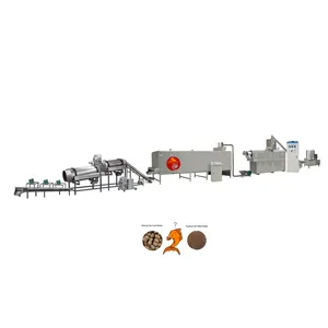 Low Consumption Aquatic Floating Fish Feed Extruder Making Machine Processing Line Fish Feed Producing Machinery