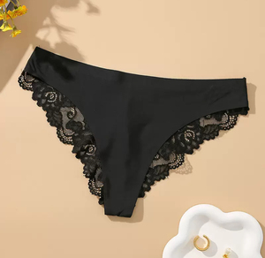 Tanga Sexy con Pedrería, Transpirable, Talla Grande, Lencería para Mujer, Cintura Baja, Ropa Interior Secreta de Diseñador - Product Image 6