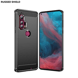 Ốp Lưng Bằng Sợi Carbon Chống Sốc Mềm TPU Vỏ Điện Thoại Di Động Cho <span class=keywords><strong>Motorola</strong></span> <span class=keywords><strong>Edge</strong></span> <span class=keywords><strong>Plus</strong></span> - Product Image 3