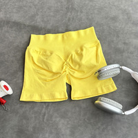 Naadloze Scrunch Butt Yogashorts voor vrouwen |   High Waist Gym Biker Shorts met aangepast logo |   Activewear voor booty lifting workouts