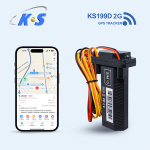 Pelacak GPS tahan air untuk mobil, sepeda motor App 2G GSM Android portabel anti-maling perangkat pelacakan kendaraan - Product Image 1