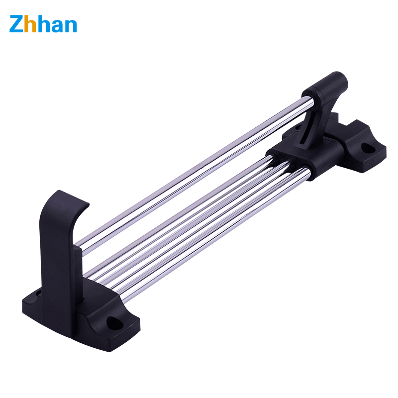 Выдвижная вешалка для одежды, раздвижная вешалка для одежды, стойка 500 мм, органайзер, алюминиевые Вешалки для полотенец и пальто