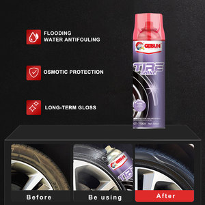 Getsun Tire Shine Spray Wet Look Tire Dressing Revestimiento protector de alto brillo - Product Image 3