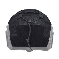 Casque tactique à aérations courtes, sécurité moto, extérieur, en aramide, couvre-casque rapide intégral