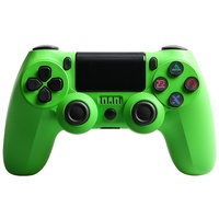 Manette de jeu sans fil personnalisée P4, 4.0, détection de mouvement six axes, bande lumineuse RVB, plastique ABS, compatible PC et Android 2.