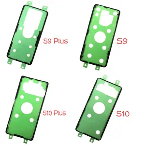 Waterdichte Terug Batterij Glass Cover Sticker Voor Samsung Galaxy S7 S8 S9 S10 S20 Plus S10e S7 Rand Note 8 9 S20 Ultra Fe