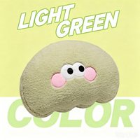 Cojín de Felpa Personalizado con Forma Irregular, Siete Colores Disponibles, Decoración para Sofá, Regalo, Bajo MOQ, Venta al Por Mayor