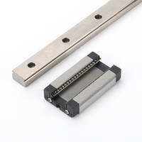 Rail de guidage linéaire miniature MGN15H élargi, glissière en acier inoxydable 440C de haute précision