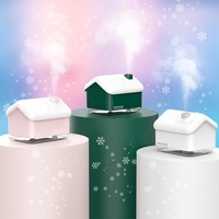 Humidificateur en plastique innovant avec diffuseur d'arômes portable de 300ml avec veilleuse pour voiture RV et usage domestique