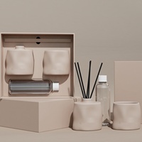 Coffret cadeau diffuseur de parfum en céramique C&H avec bouteille et bâtonnets