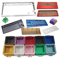 Clavier de jeu en aluminium et métal rétroéclairé par LED du fabricant depuis 18 ans Clavier mécanique en aluminium usiné CNC