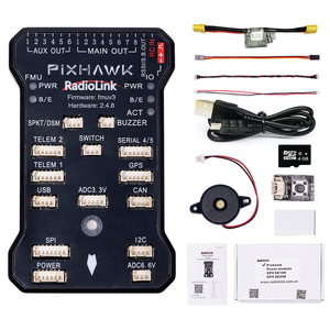 Radiolink PIXHAWK Flight Controller <span class=keywords><strong>2</strong></span>.4.8 โอเพ่นซอร์ส PX4 APM ระบบขับเคลื่อนอัตโนมัติสำหรับมัลติโรเตอร์ ปีกตรึง VTOL UAV โดรน - Product Image 1