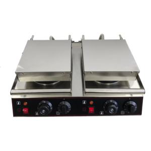 Machine à gaufres 220V électrique à double plaque antiadhésive pour café commercial, boulangerie, <span class=keywords><strong>dessert</strong></span>, restauration, outil professionnel - Product Image 4
