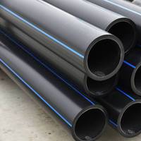 Tuyau en PEHD de grand diamètre DN800 DN1000 DN1200 pour système de drainage et d'assainissement