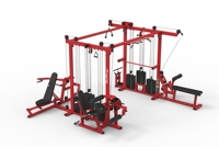 Équipement de gym de fitness commercial multi gym 8 jungle station gym multi équipement de musculation machine de musculation
