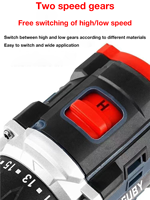 Perceuse électrique sans fil 21V sans balais de qualité supérieure avec chargeur de batterie à prix abordables