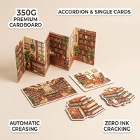 Autocollants 3D personnalisés DIY pour coin lecture, bibliothèque douillette et coin lecture pour chat, anti-stress, en PET, avec faible MOQ et boîte en carton de 350g