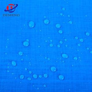 Bâche en PE enduit bleu-orange 120g pour auvent, toit <span class=keywords><strong>de</strong></span> camion, tente, <span class=keywords><strong>bateau</strong></span>, revêtement <span class=keywords><strong>de</strong></span> piscine, matelas - Product Image 5