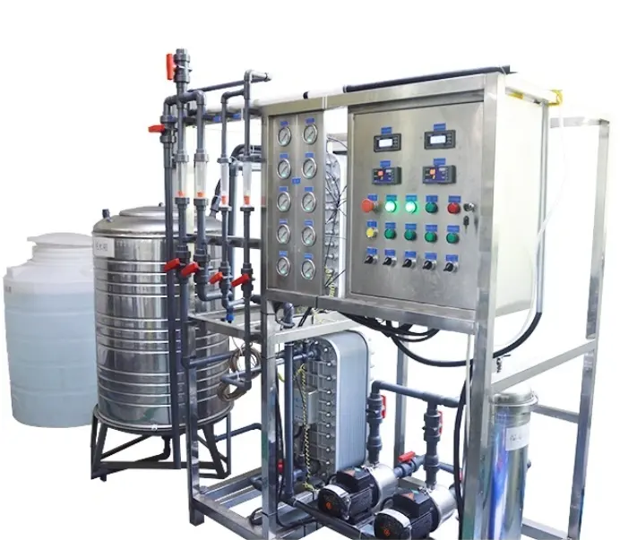 Osmose Behandelingssysteem Ro Edi Waterzuiveringsinstallatie Kern Drukvat Component Ro Edi Waterbehandeling Machines