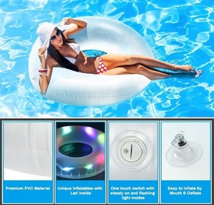 Flotador <span class=keywords><strong>de</strong></span> <span class=keywords><strong>piscina</strong></span> inflable anillo LED anillos <span class=keywords><strong>de</strong></span> natación 43 pulgadas luminoso <span class=keywords><strong>piscina</strong></span> flotador <span class=keywords><strong>tubo</strong></span> PVC redondo flotadores <span class=keywords><strong>de</strong></span> <span class=keywords><strong>piscina</strong></span> para adultos - Product Image 3