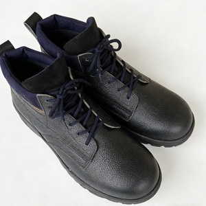 Chaussures de sécurité noires pour hommes à bout carré, légères, couleur unie, en cuir véritable d'Ouganda, à enfiler, résistantes, prêtes à l'emploi, en stock - Product Image 4