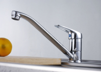 Fabriqué en Chine Usine d'appareils sanitaires Mélangeur de lavabo en laiton de haute qualité Robinet en acier inoxydable à levier unique