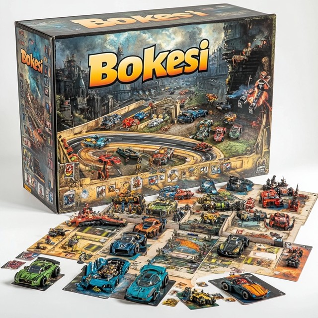 Wholesale Luxury Customized Mini Children Sports Car Board Game Road Vehicle Model Toy with Cards
