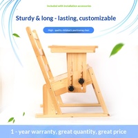 Chaise à bascule pour enfants, table à manger, équipement d'entraînement à la rééducation et à la correction de la posture pour l'éducation spéciale et les soins à la démence