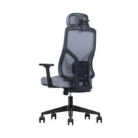 Nouvelle chaise de bureau pivotante ergonomique en maille pour directeur, confortable et inclinable, idéale pour le travail et les réunions