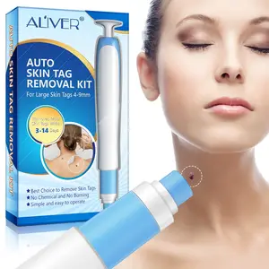 Kit de remoção de marcas de pele, kit de ferramenta segura para tratamento de verrugas suave