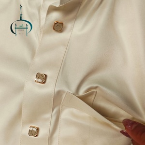 Thobe islamique traditionnel de qualité supérieure pour hommes et garçons, design personnalisable, en stock, toutes tailles disponibles - Product Image 3